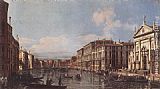 View of the Grand Canal at San Stae by Bernardo Bellotto